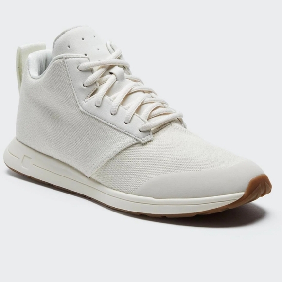 York Athletics FIRE! NIB! The Henry Mid Trainer in Bone White. Sz M9.5/W11. R2S! - Picture 1 of 13